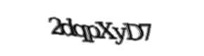 Security check image, please type the characters shown